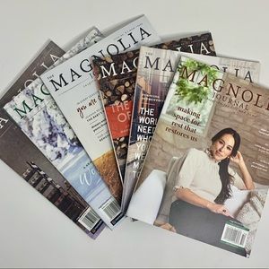 MAGNOLIA MAGAZINES - 6 Issues Good Condition